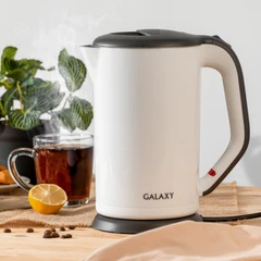Купить Чайник GALAXY LINE GL0318, белый / Народный дискаунтер ЦЕНАЛОМ