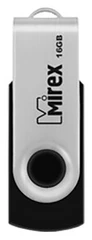 Купить Флеш накопитель 8Gb Mirex Swivel, белый / Народный дискаунтер ЦЕНАЛОМ