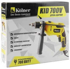 Купить Дрель ударная Kolner KID-700V / Народный дискаунтер ЦЕНАЛОМ