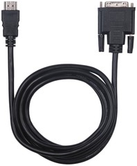 Купить Кабель HDMI-DVI Ritmix Single Link RCC-154, 1.8 м / Народный дискаунтер ЦЕНАЛОМ