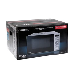 Купить Микроволновая печь CENTEK CT-1586, серебристый / Народный дискаунтер ЦЕНАЛОМ