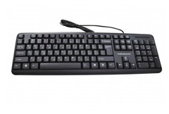 Купить Клавиатура проводная Nakatomi Navigator KN-02U Black USB / Народный дискаунтер ЦЕНАЛОМ