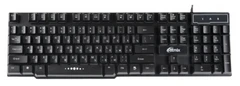 Купить Клавиатура игровая Ritmix RKB-200BL Black USB / Народный дискаунтер ЦЕНАЛОМ