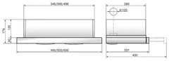 Купить Вытяжка Elikor Интегра Glass 45Н-400-В2Д / Народный дискаунтер ЦЕНАЛОМ