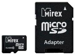 Купить Карта памяти microSD Mirex 16GB + SD adapter (13613-AD10SD16) / Народный дискаунтер ЦЕНАЛОМ