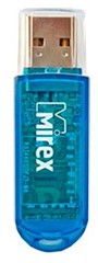 Купить Флеш накопитель Mirex ELF 16GB Blue (13600-FMUBLE16) / Народный дискаунтер ЦЕНАЛОМ