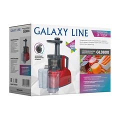 Купить Соковыжималка GALAXY LINE GL 0800, красный / Народный дискаунтер ЦЕНАЛОМ