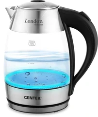 Купить Чайник CENTEK CT-0059 London, серебристый / Народный дискаунтер ЦЕНАЛОМ