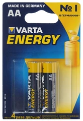 Купить Батарейка Varta Energy AA 2*BL / Народный дискаунтер ЦЕНАЛОМ