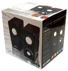Купить Колонки 2.0 Dialog Stride AST-25UP black / Народный дискаунтер ЦЕНАЛОМ