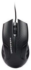Купить Мышь Nakatomi MON-06U Black USB / Народный дискаунтер ЦЕНАЛОМ
