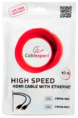 Купить Кабель HDMI Cablexpert CC-HDMI4-10M, 10.0 м / Народный дискаунтер ЦЕНАЛОМ
