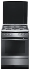 Купить Плита комбинированная Hansa FCMX68021 серебро / Народный дискаунтер ЦЕНАЛОМ