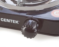 Купить Плитка электрическая CENTEK CT-1508, черный / Народный дискаунтер ЦЕНАЛОМ