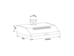 Купить Вытяжка Oasis UP-60B (F) / Народный дискаунтер ЦЕНАЛОМ