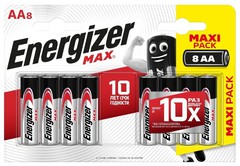 Купить Батарейка AAA Energizer LR03-4BL MAX, 8 шт / Народный дискаунтер ЦЕНАЛОМ