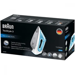 Купить Утюг Braun SI3053BL, голубой / Народный дискаунтер ЦЕНАЛОМ