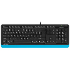 Купить Комплект проводной A4TECH Fstyler F1010 Black-Blue / Народный дискаунтер ЦЕНАЛОМ
