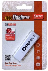 Купить Флеш накопитель DATO DB8001 16GB White (DB8001W-16G) / Народный дискаунтер ЦЕНАЛОМ