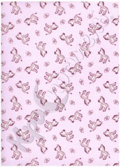 Купить Зебра (розовый), пеленка детская многоразовая, ситец (хлопок 100%) 122 х 95 / Народный дискаунтер ЦЕНАЛОМ