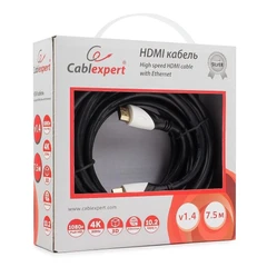 Купить Кабель HDMI Cablexpert CC-S-HDMI02-7.5M, 7.5 м / Народный дискаунтер ЦЕНАЛОМ