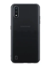 Купить Чехол-накладка для Samsung A01 2020, прозрачный / Народный дискаунтер ЦЕНАЛОМ