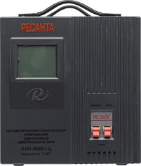 Купить Стабилизатор РЕСАНТА АСН-3000/1-Ц (3 кВт) / Народный дискаунтер ЦЕНАЛОМ