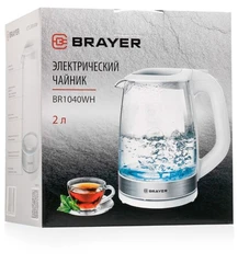 Купить Чайник Brayer BR1040WH / Народный дискаунтер ЦЕНАЛОМ