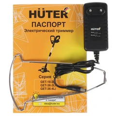 Купить Триммер электрический Huter GET-18-2Li / Народный дискаунтер ЦЕНАЛОМ