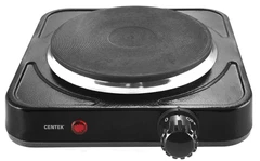 Купить Плитка электрическая CENTEK CT-1506, черный / Народный дискаунтер ЦЕНАЛОМ