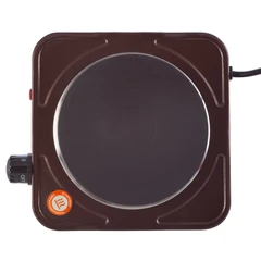 Купить Плитка электрическая Centek CT-1506 Siberia, коричневый / Народный дискаунтер ЦЕНАЛОМ