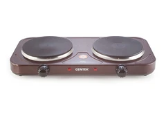 Купить Плитка электрическая Сentek CT-1507 Siberia, коричневый / Народный дискаунтер ЦЕНАЛОМ