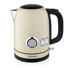 Купить Чайник BRAYER BR1005YE, бежевый / Народный дискаунтер ЦЕНАЛОМ