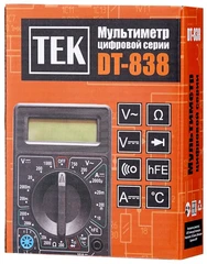 Купить Мультиметр РЕСАНТА DT 838 / Народный дискаунтер ЦЕНАЛОМ