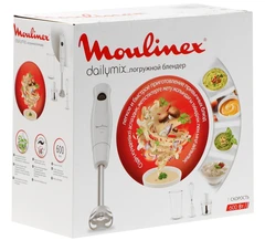 Купить Блендер Moulinex DD533132, белый / Народный дискаунтер ЦЕНАЛОМ