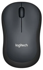 Купить Мышь беспроводная Logitech M220 Silent Dark Grey USB / Народный дискаунтер ЦЕНАЛОМ