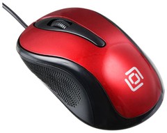 Купить Мышь OKLICK 385M Red USB / Народный дискаунтер ЦЕНАЛОМ