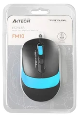 Купить Мышь A4TECH Fstyler FM10 Blue / Народный дискаунтер ЦЕНАЛОМ