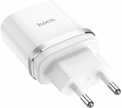 Купить Сетевое зарядное устройство hoco C12Q Smart White / Народный дискаунтер ЦЕНАЛОМ