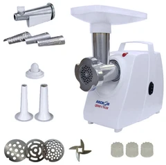 Купить Электромясорубка Аксион М34.04, белый / Народный дискаунтер ЦЕНАЛОМ