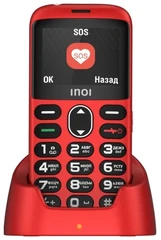 Купить Сотовый телефон INOI 118B красный / Народный дискаунтер ЦЕНАЛОМ