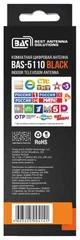 Купить Антенна РЭМО BAS-5110-P Black / Народный дискаунтер ЦЕНАЛОМ