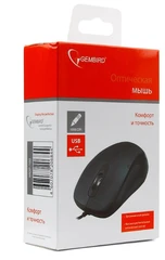 Купить Мышь Gembird MOP-100 Black USB / Народный дискаунтер ЦЕНАЛОМ