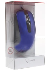 Купить Мышь Gembird MOP-400-B Blue USB / Народный дискаунтер ЦЕНАЛОМ