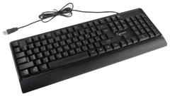Купить Клавиатура Gembird KB-220L Black / Народный дискаунтер ЦЕНАЛОМ