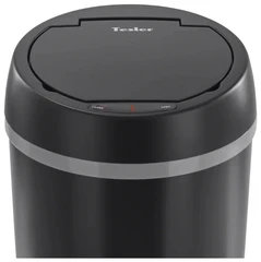 Купить Мусорное ведро Tesler STB-18 BLACK, черный / Народный дискаунтер ЦЕНАЛОМ