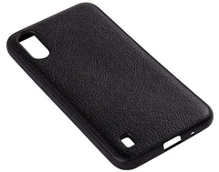 Купить Накладка для Samsung Galaxy A01/M01, черный / Народный дискаунтер ЦЕНАЛОМ
