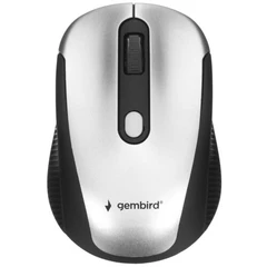 Купить Мышь беспроводная Gembird MUSW-420 серебристый / Народный дискаунтер ЦЕНАЛОМ