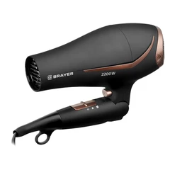 Купить Фен BRAYER BR3000BN, черный / Народный дискаунтер ЦЕНАЛОМ