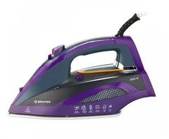 Купить Утюг BRAYER BR4001, фиолетовый / Народный дискаунтер ЦЕНАЛОМ
